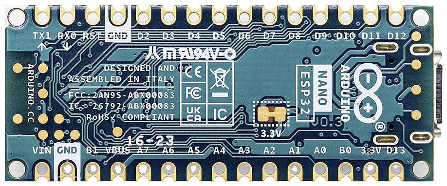 Arduino ABX00092 Board Nano ESP32 without headers Nano