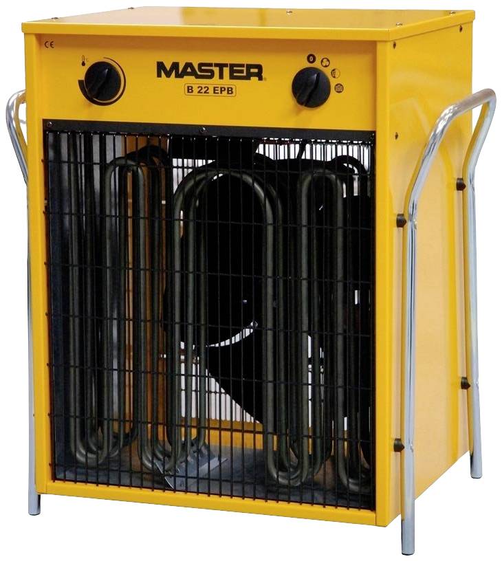 Master Climate Solutions B 22 EPB B 22 EPB Industrial heater 11 kW, 22 kW Yellow