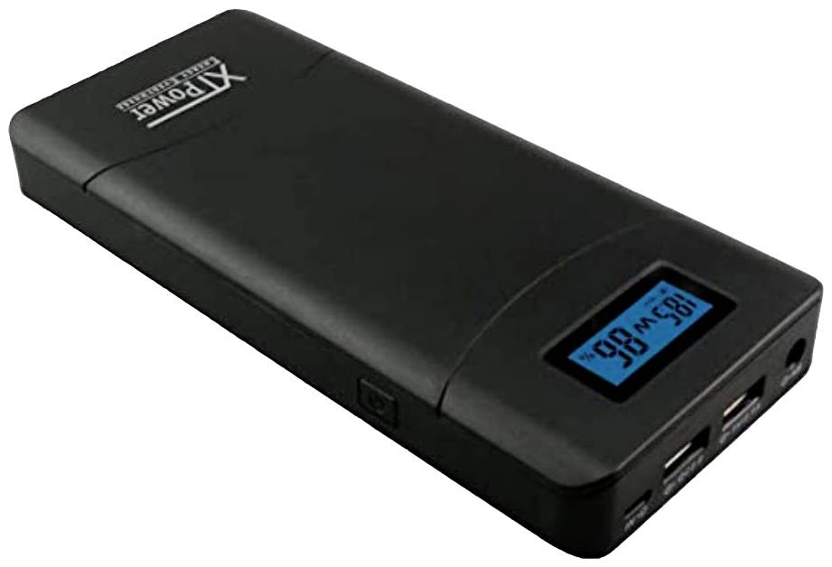 XTPower XT-20000 QC3 Power bank 20100 mAh Li-ion USB, DC jack 3.5 mm Black Status display