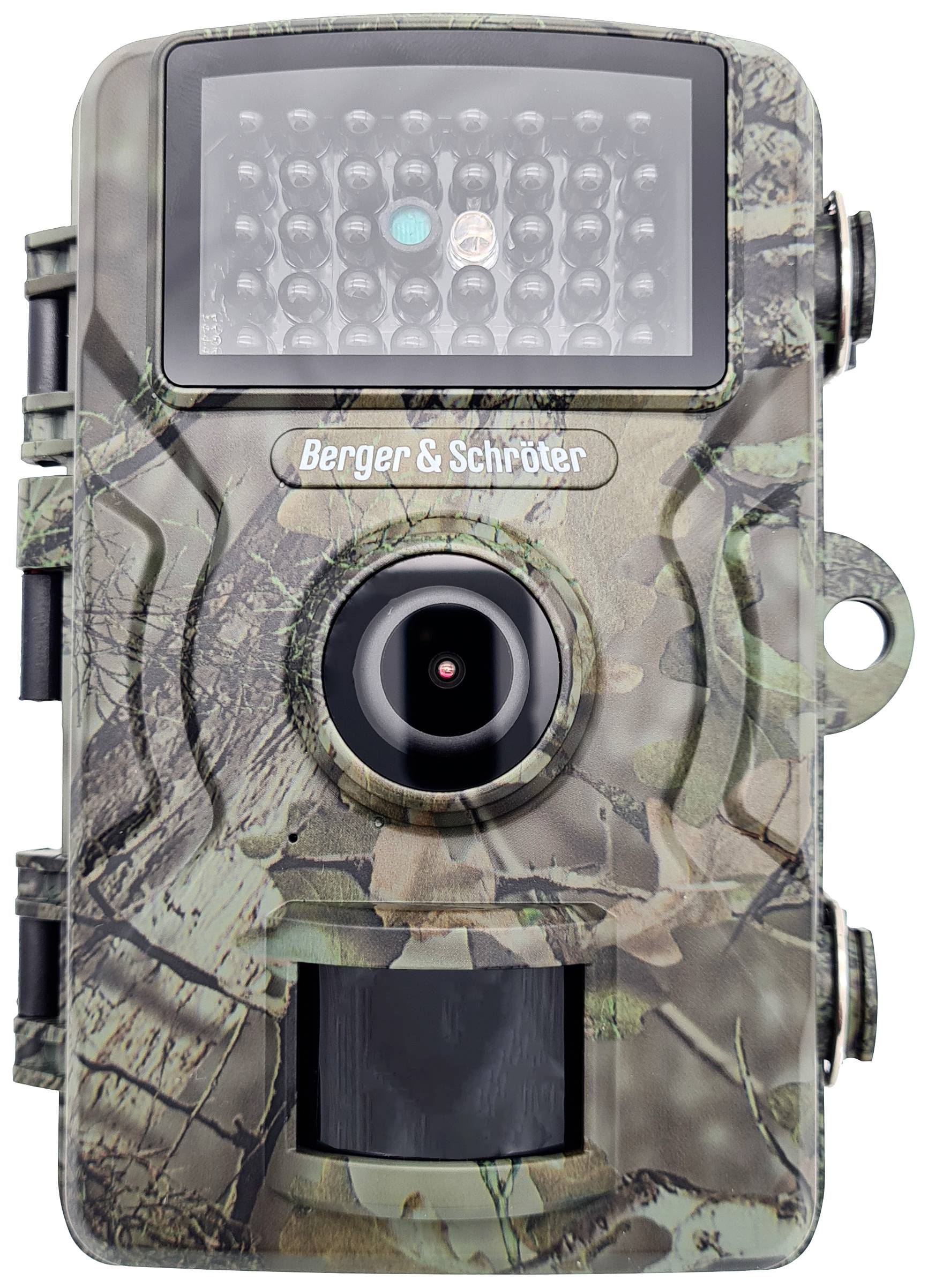 Berger & Schröter DH1 Wildlife camera 16 MP Black LEDs, Audio recording Camouflage green, Camouflage brown