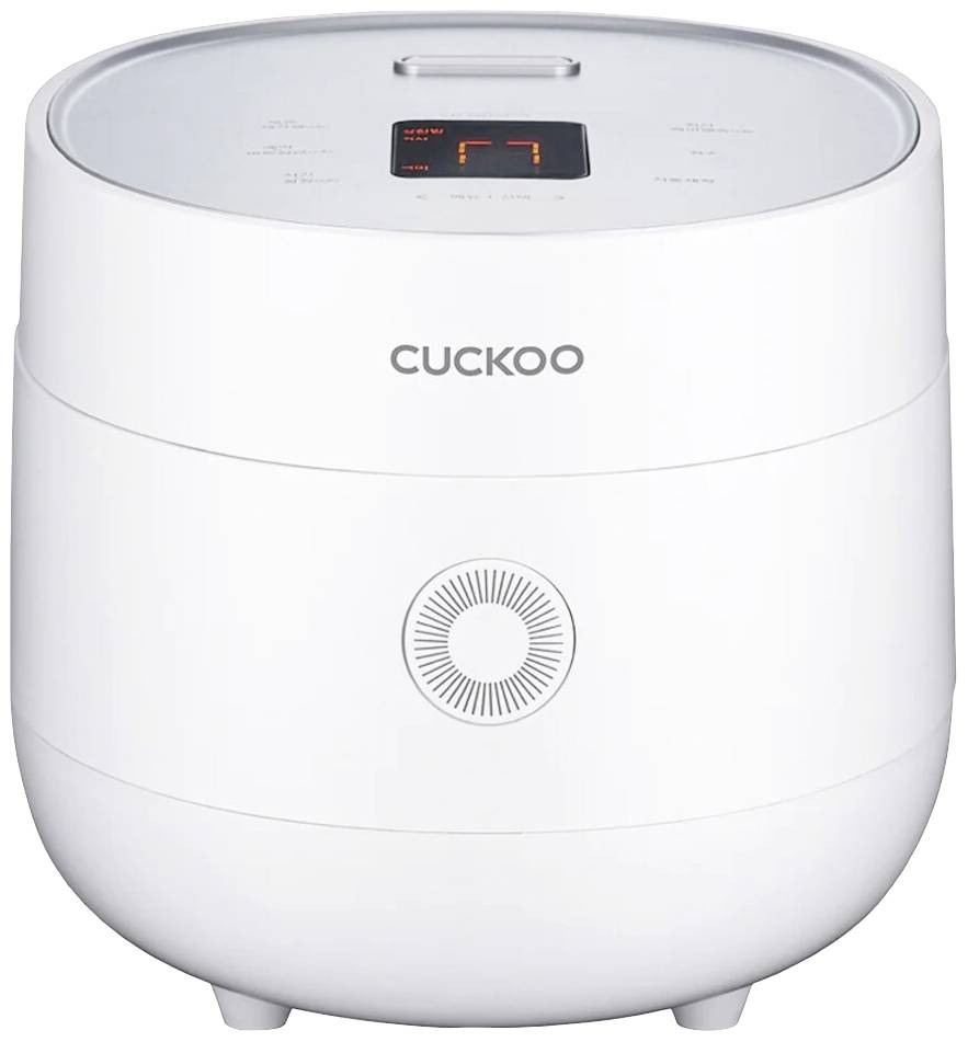 Cuckoo CR-0675F Rice cooker White (matt) with display, with graduated beaker, Timer function