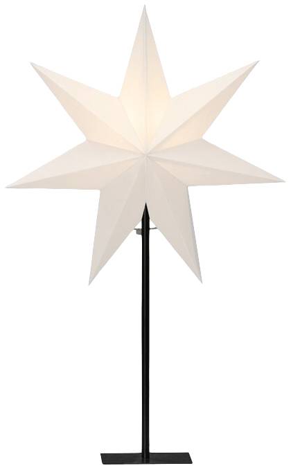 Konstsmide 1761-200 Christmas star Star White incl. switch