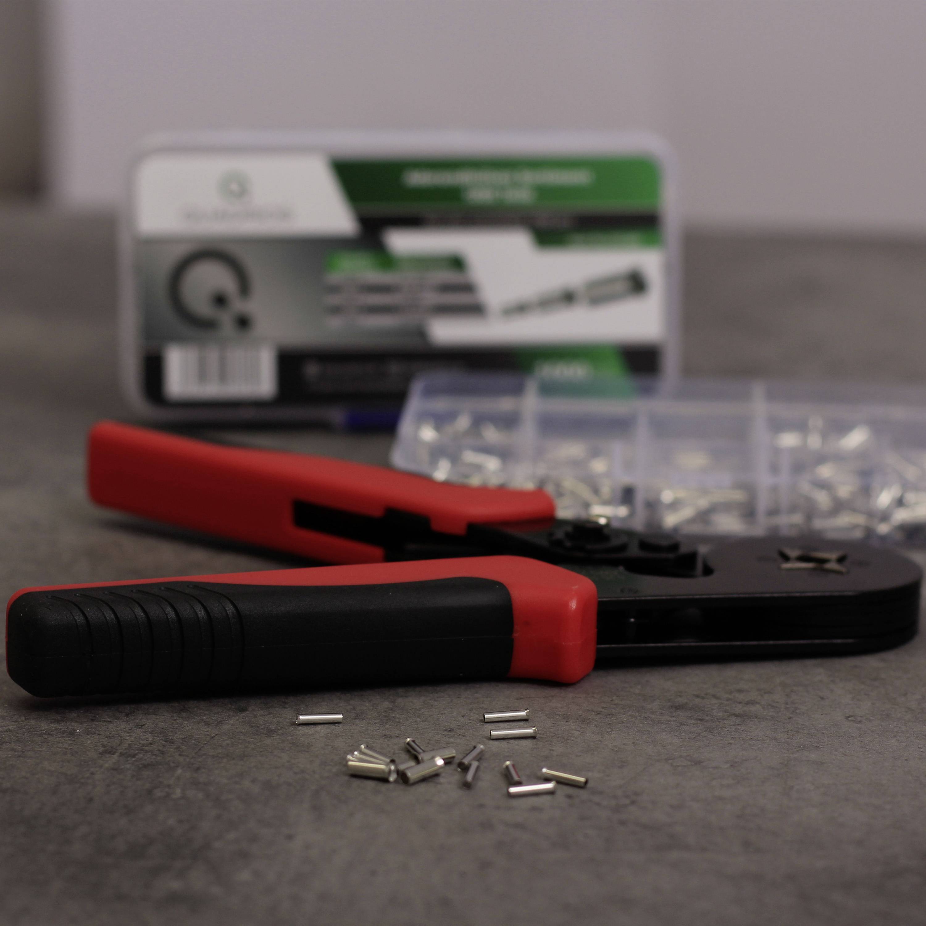 Quadrios 23T034 Ferrule set Not insulated 1 Set