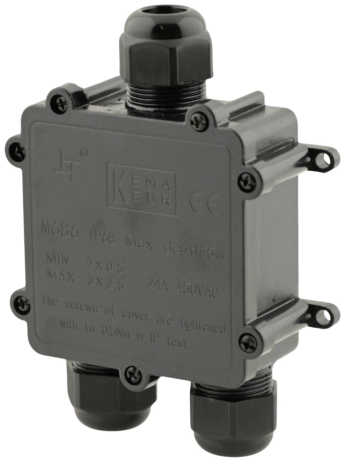 Boxexpert BXPJSGH687-1 Junction box (L x W x H) 35 x 126 x 93 mm 1 pc(s)