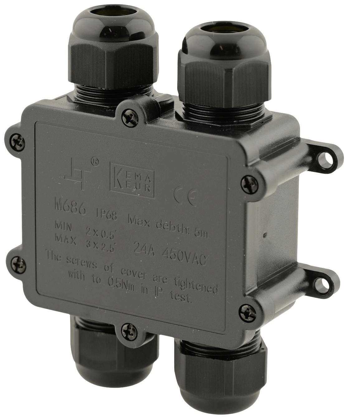 Boxexpert BXPJSGH687-3 Junction box (L x W x H) 35 x 112 x 93 mm 1 pc(s)