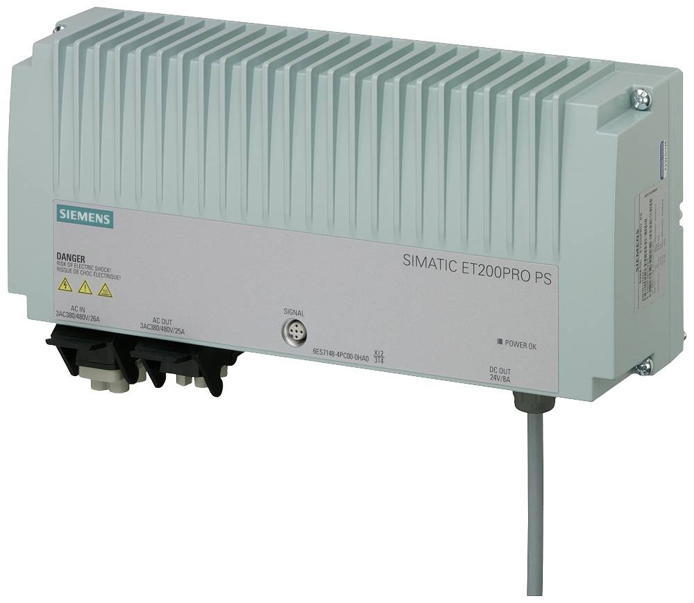 Siemens 6ES7148-4PC00-0HA0 Rail mounted PSU (DIN) Content 1 pc(s)