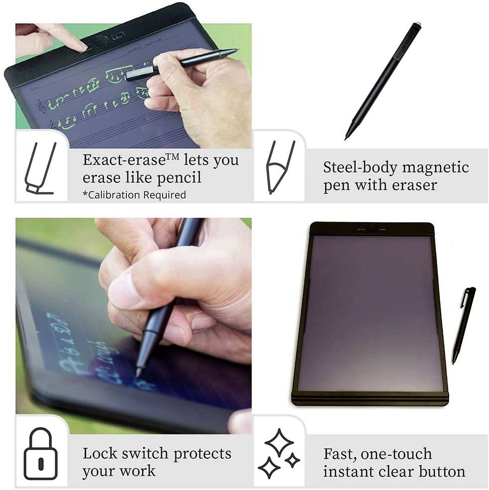 Boogie Board Blackboard Smart Scan eWriter Black