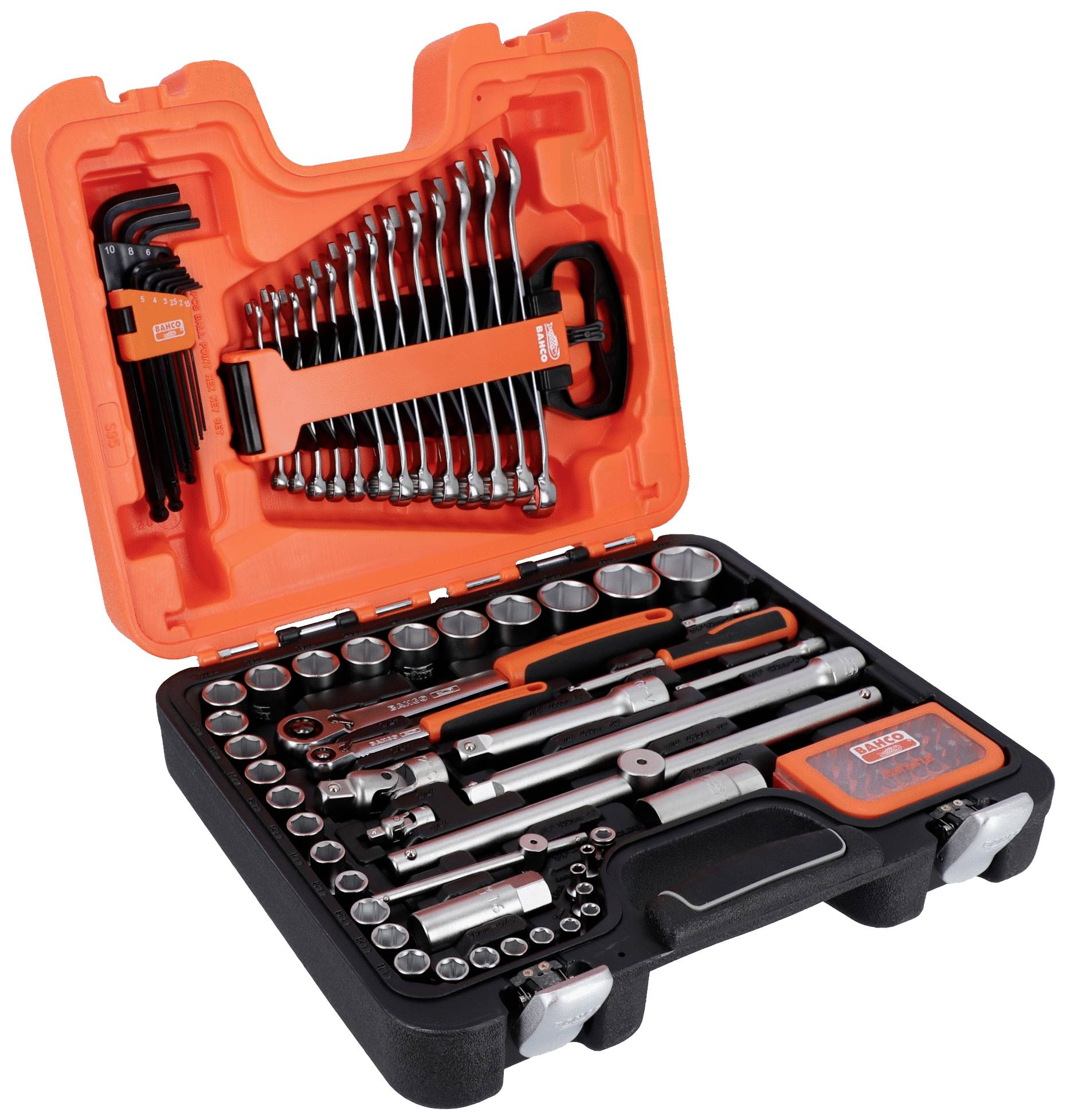 Bahco Bit set 1/2" , 1/4" 95-piece S95