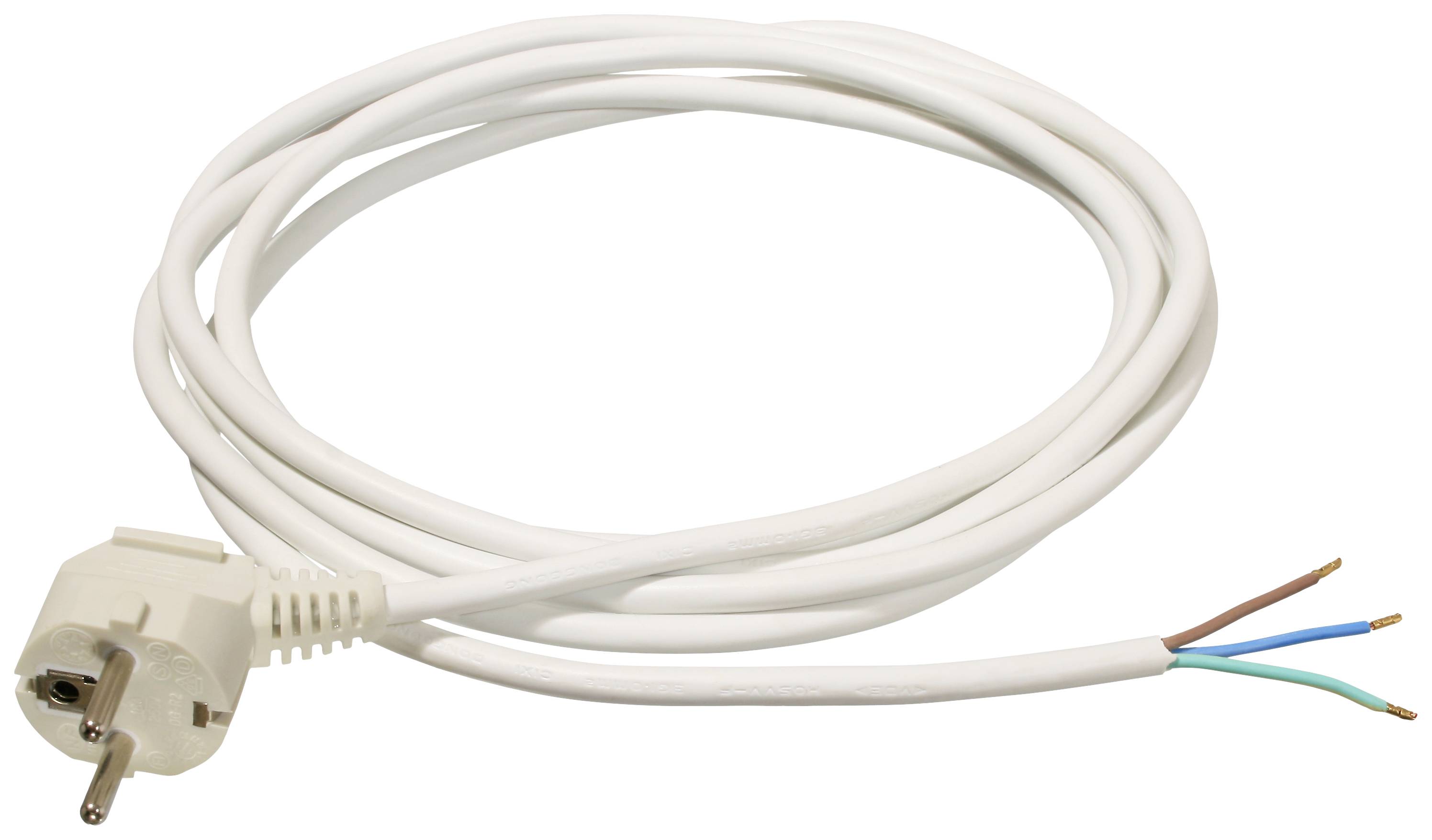 AS Schwabe 70838 Current Cable White 2 m