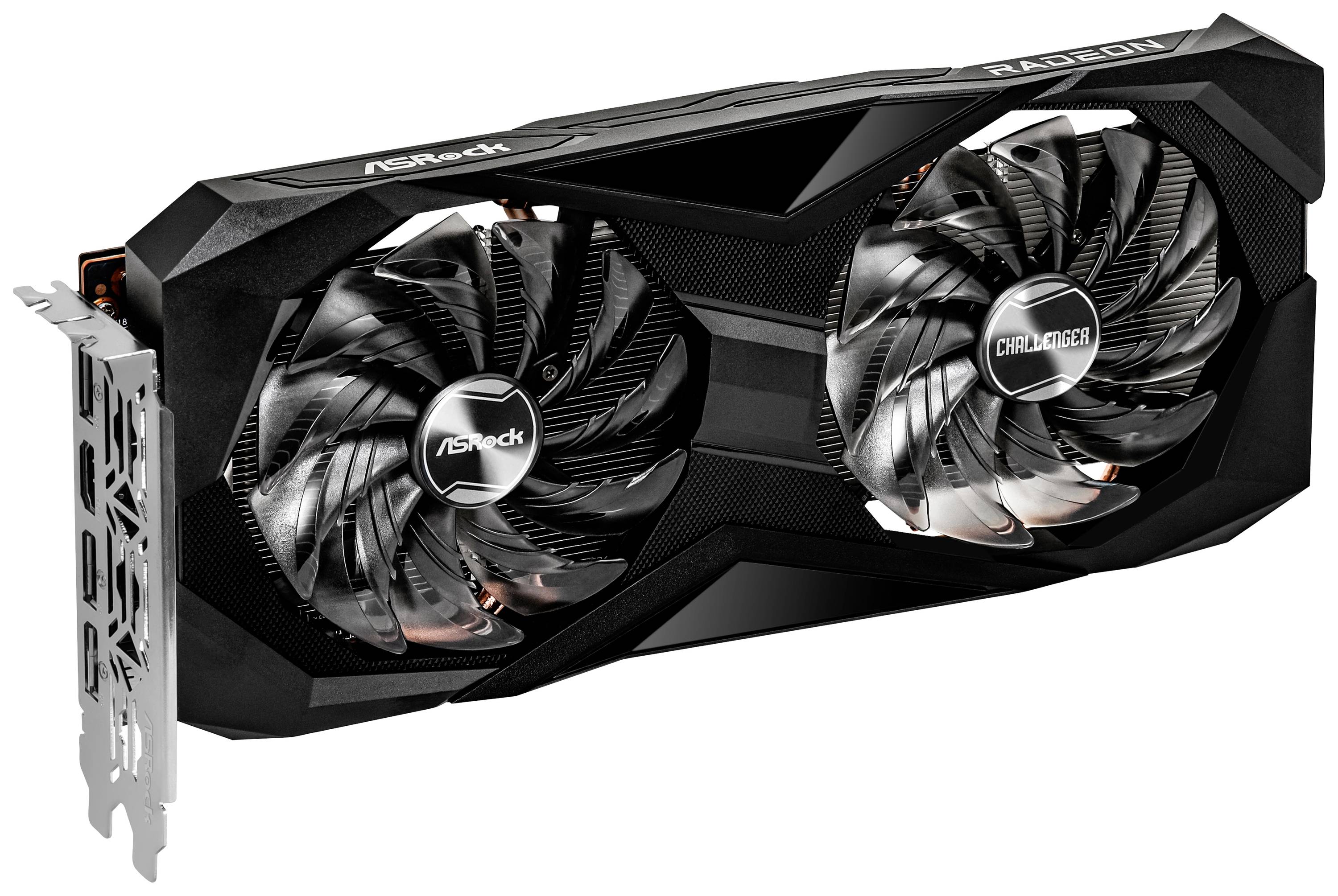ASRock Graphics card AMD Radeon RX 6600 8 GB GDDR6 RAM PCIe x16 PCI-Express, HDMI™, DisplayPort