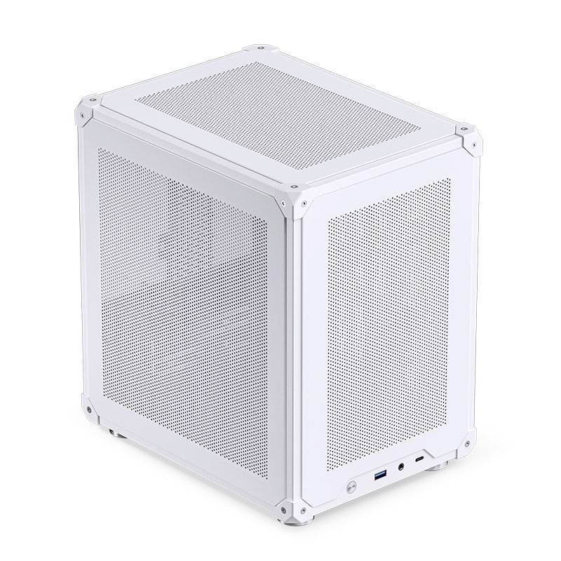 Jonsbo C6 White Microtower PC casing, Game console casing White