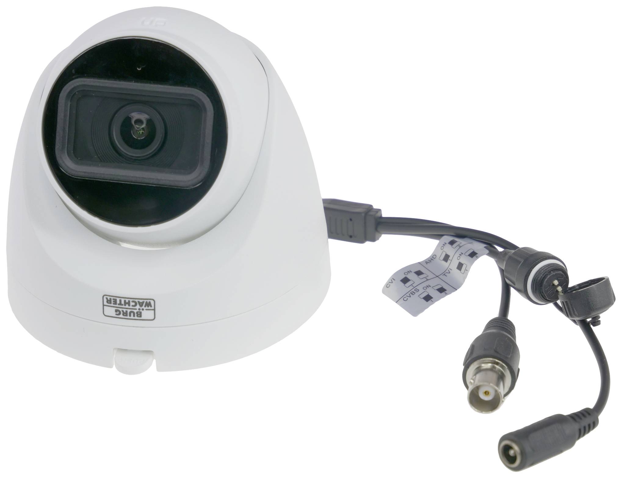 Burg Wächter BWFC-260KEIF 505112 AHD, Analog, HD-TVI, HD-CVI-CCTV camera 1920 x 1080 p