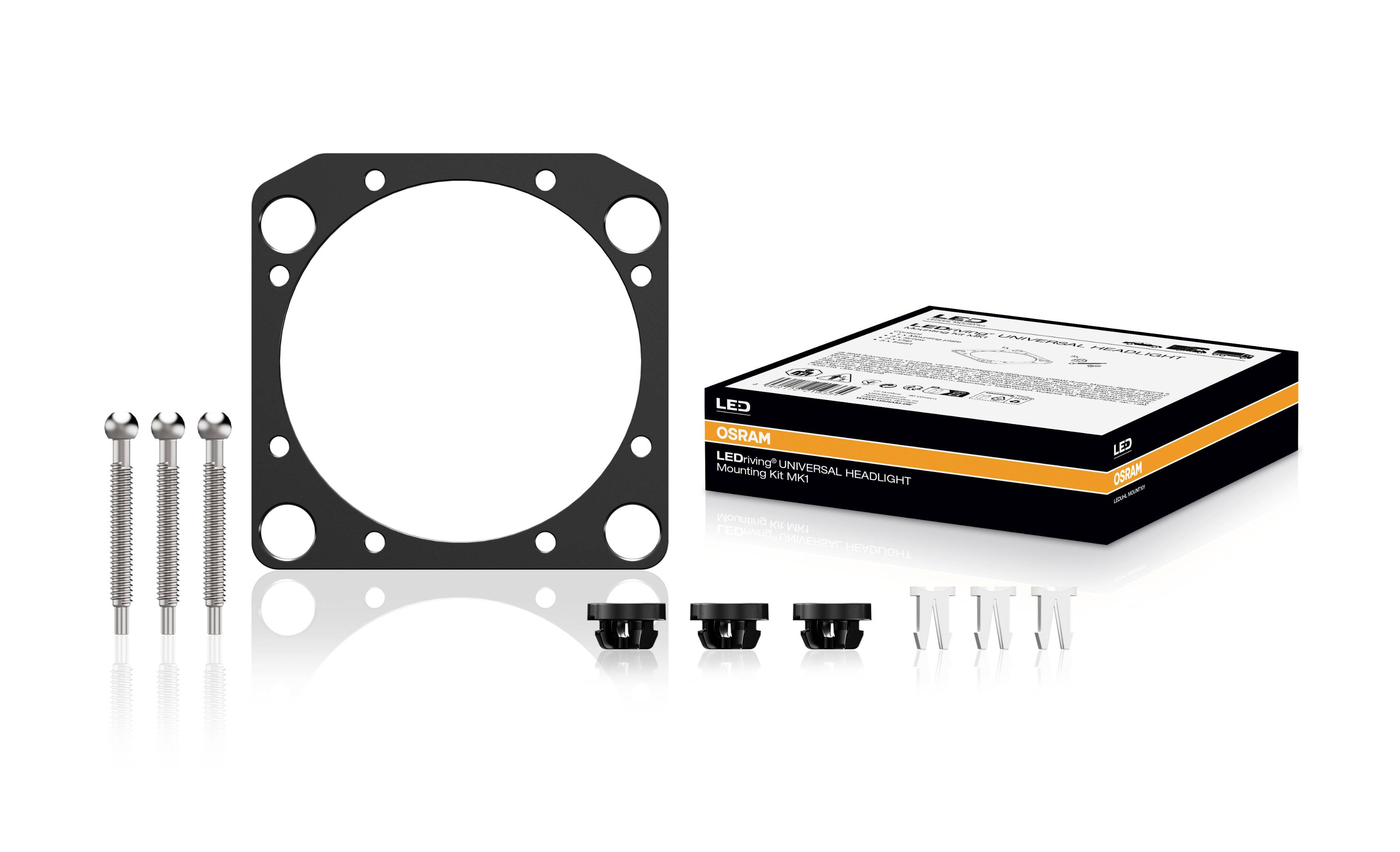 Osram Automotive LEDUHL MOUNT101 LEDriving Universal Headlight Mounting Kit MK1 Fixings