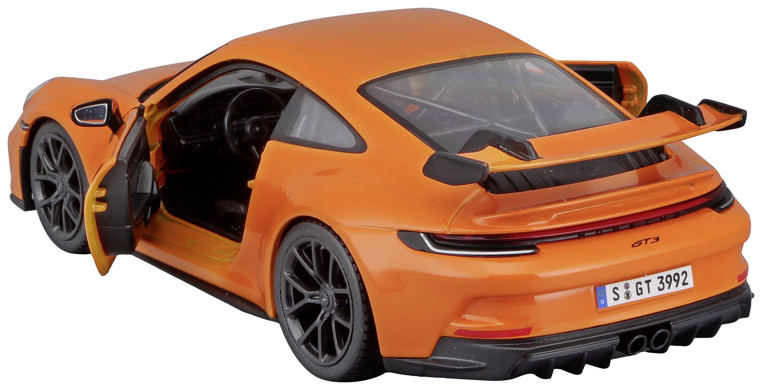 Bburago Porsche 911 GT3 2021, orange 1:24 Model car