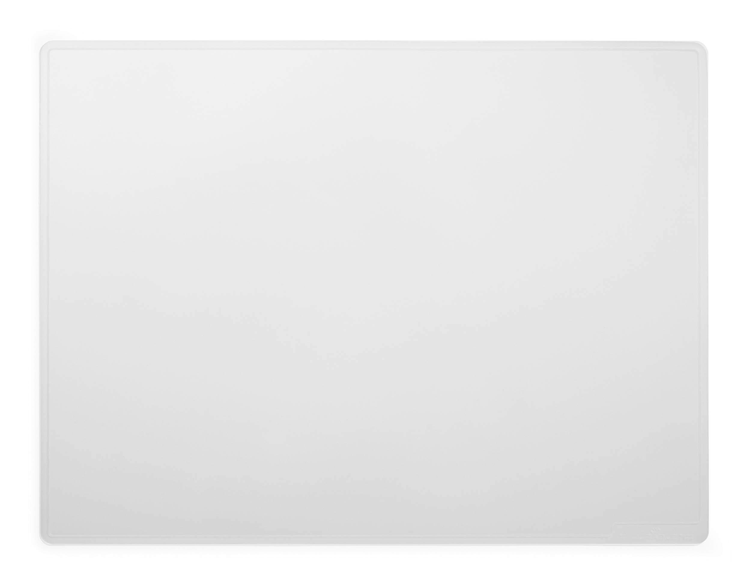 Blank white whiteboard, rectangular, suitable for writing with markers.