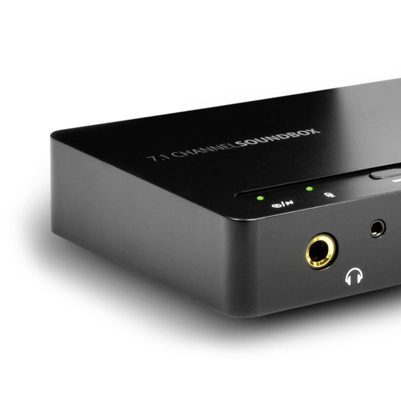 AXAGON ADA-71 Soundbox 7.1 Sound card, external