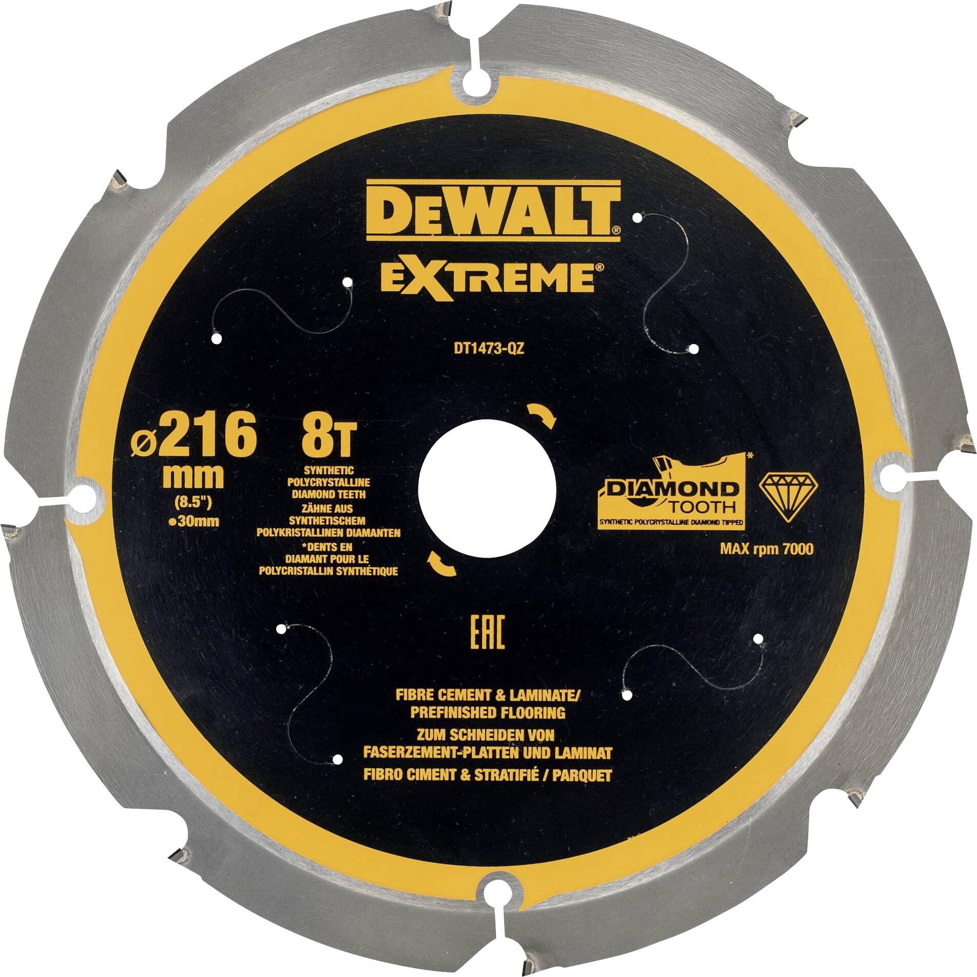 DEWALT DT1473-QZ Circular saw blade 1 pc(s)
