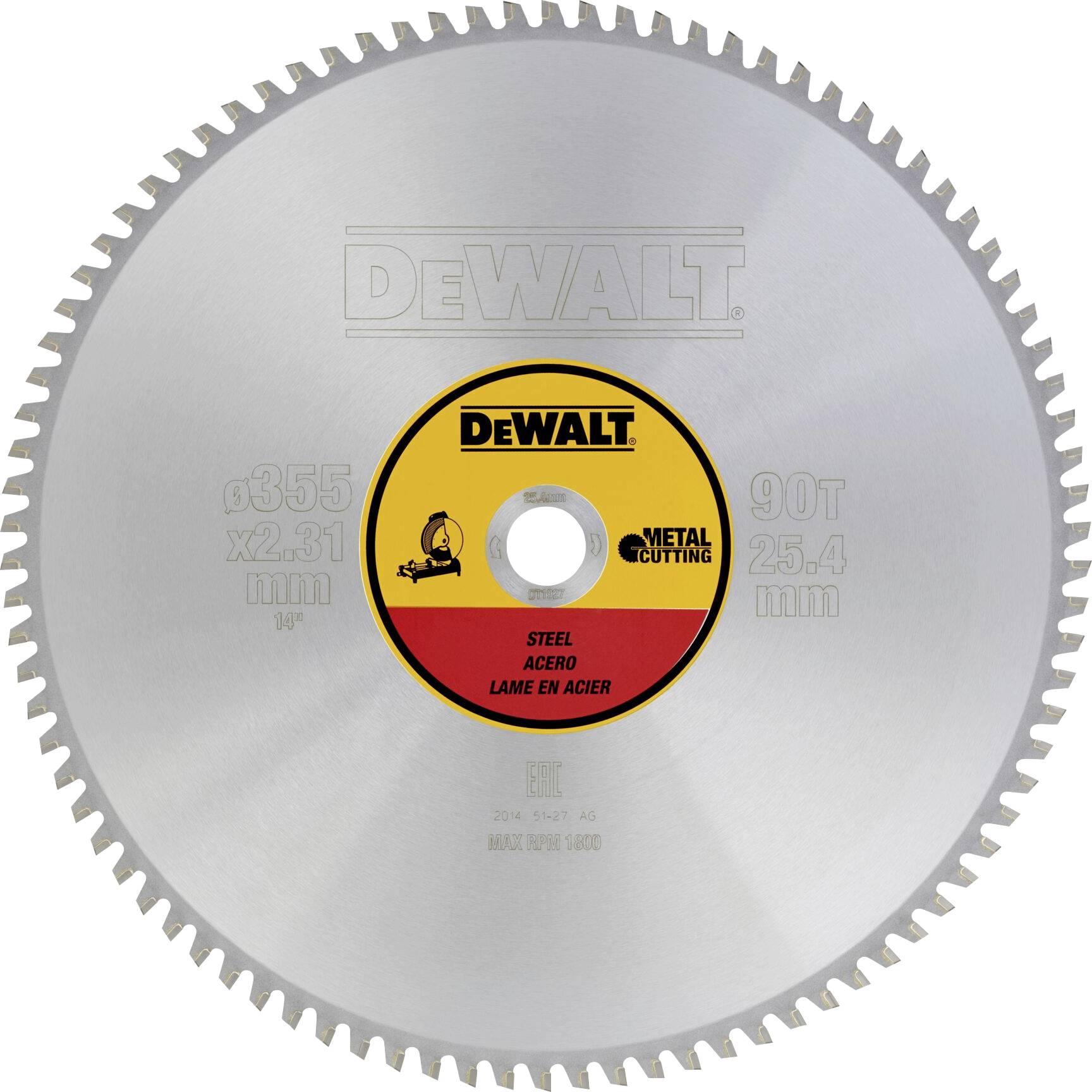 DEWALT DT1927-QZ Circular saw blade 1 pc(s)