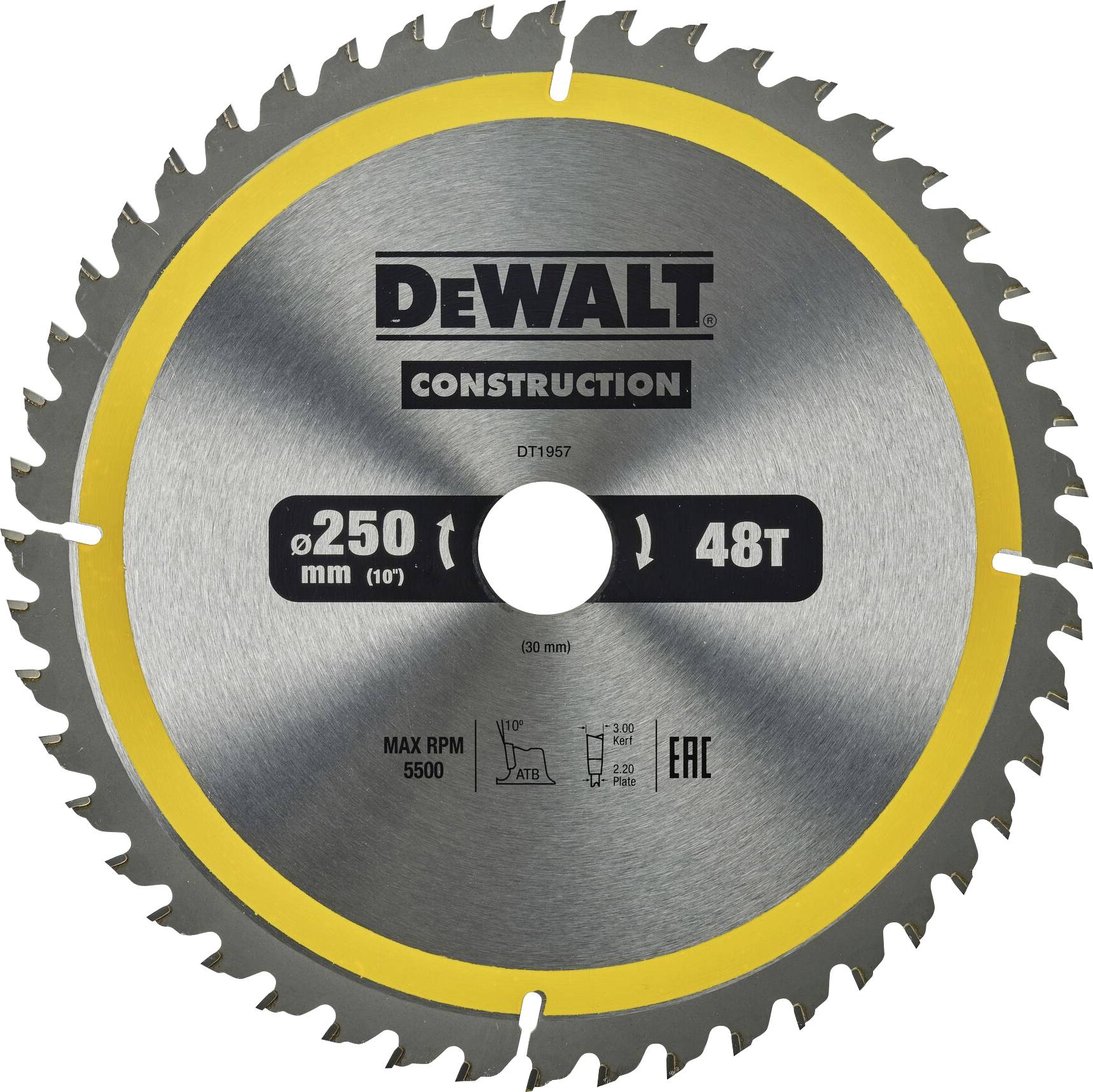 DEWALT DT1957-QZ Circular saw blade 1 pc(s)