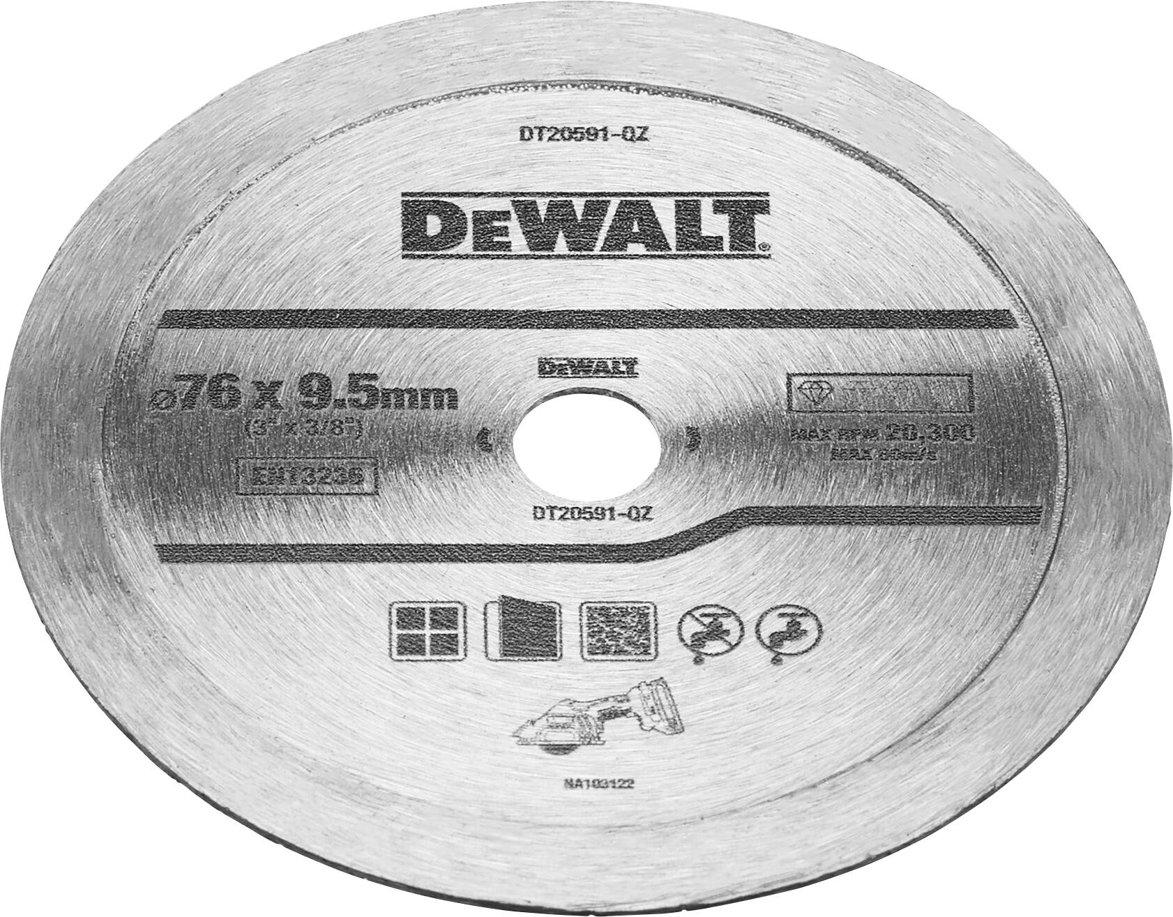 DEWALT DT20591-QZ Diamond cutting disc 1 pc(s)
