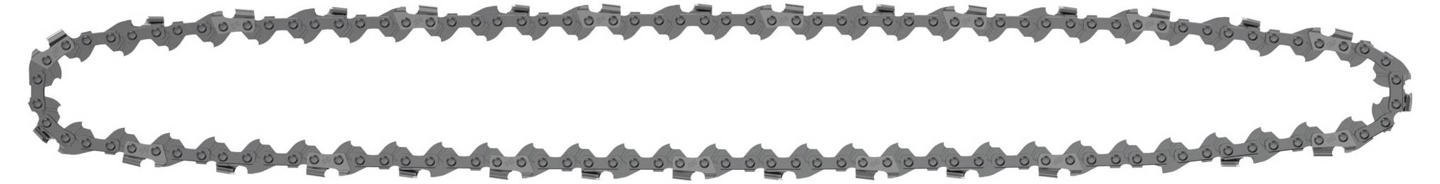 Oval chain of triangles arranged in sequence, forming a decorative frame.