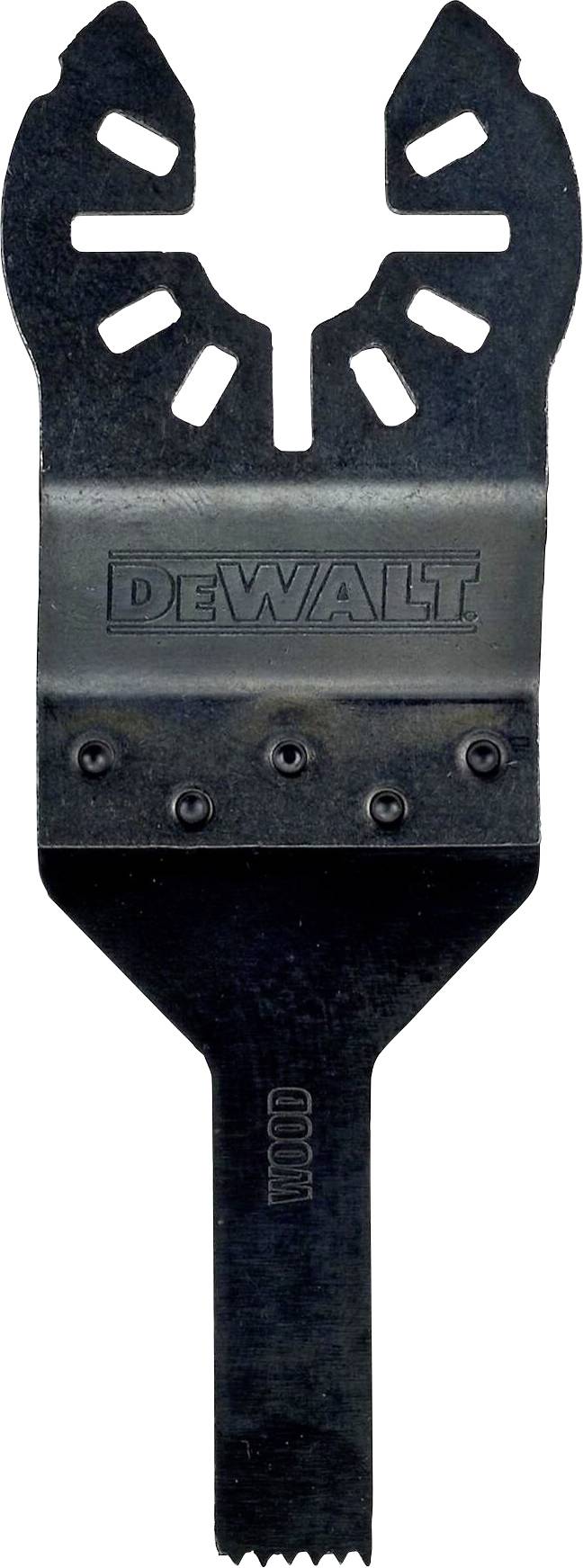 A saw attachment with the inscription 'DEWALT', suitable for precise cuts.