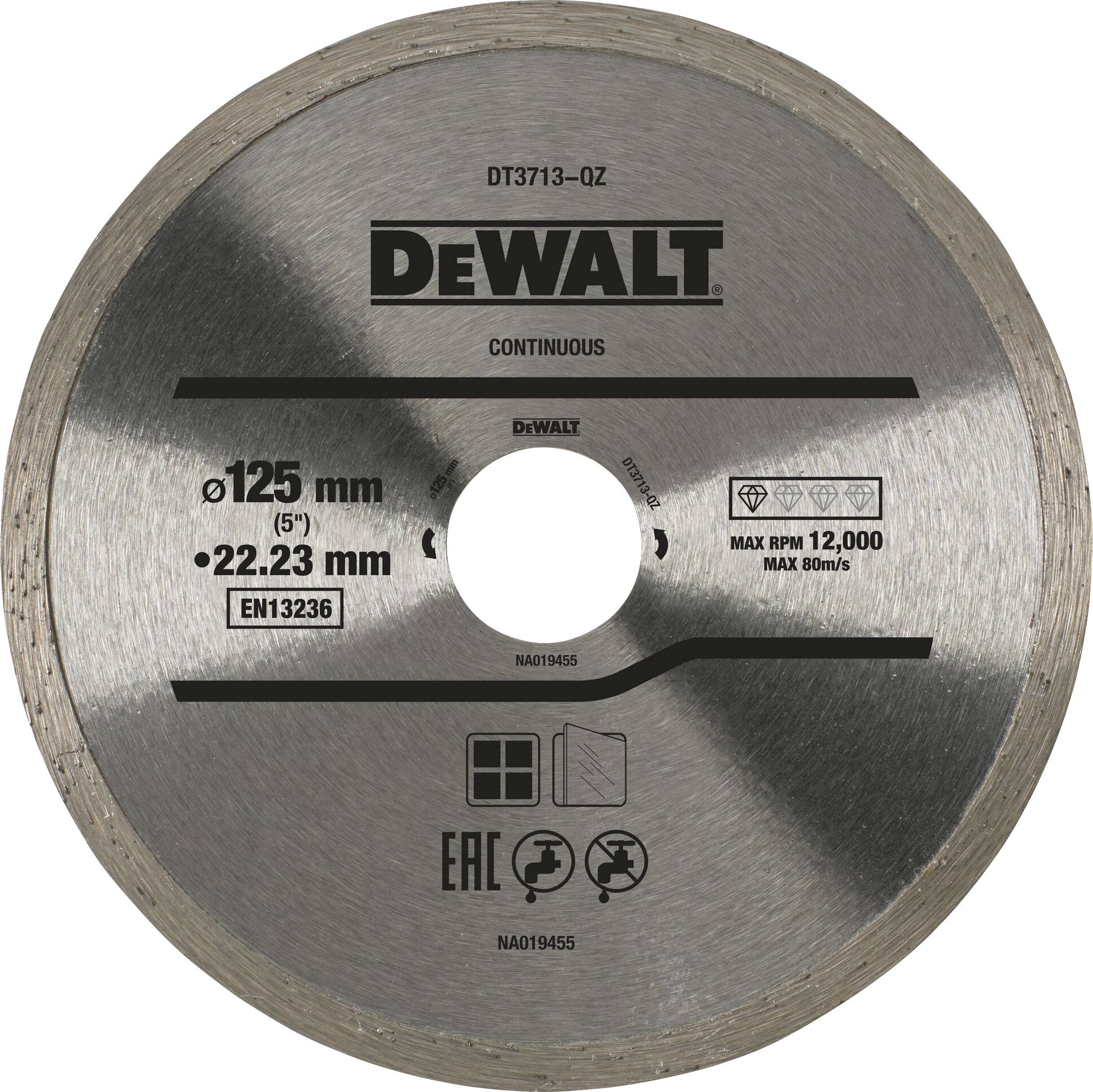 DEWALT DT3713-QZ Diamond cutting disc 1 pc(s)