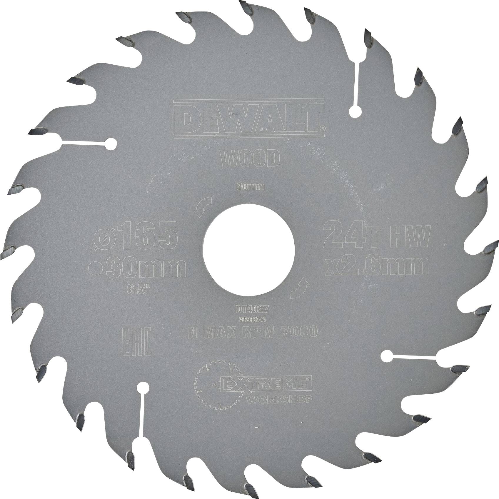 DEWALT DT4027-QZ Circular saw blade 1 pc(s)