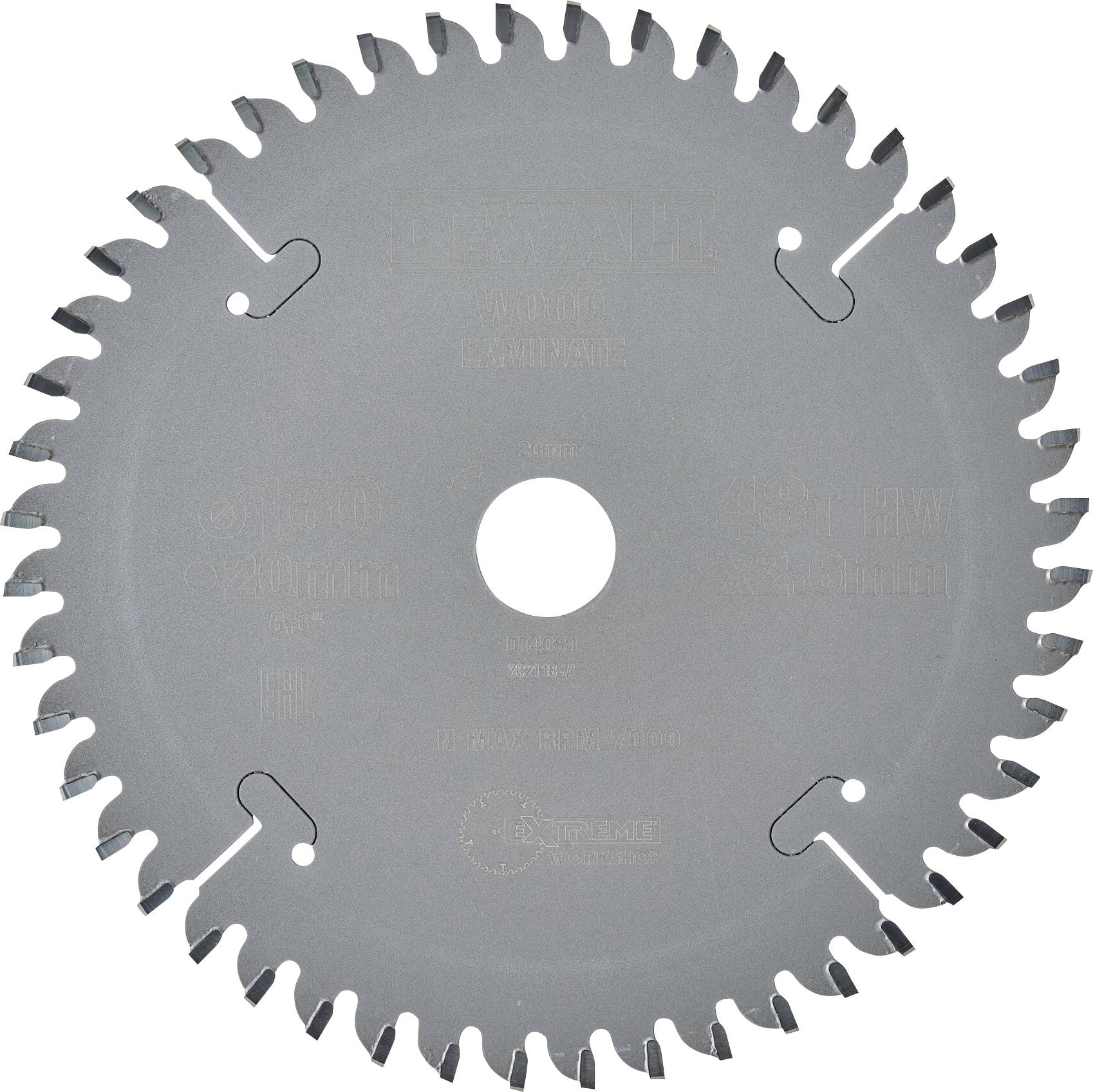 DEWALT DT4084-QZ Circular saw blade 1 pc(s)