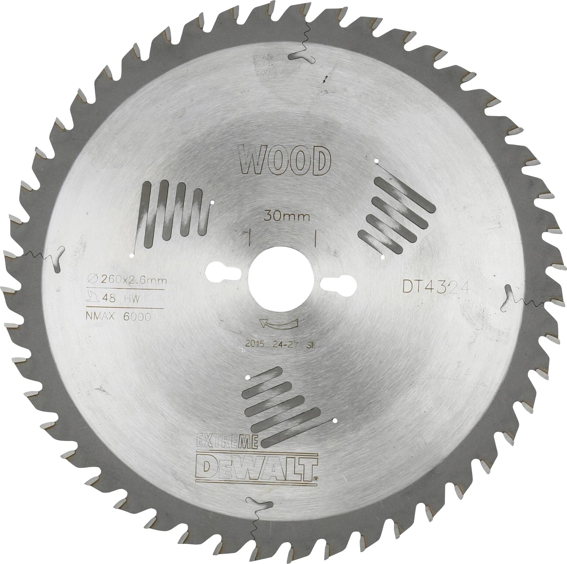 DEWALT DT4324-QZ Circular saw blade 1 pc(s)