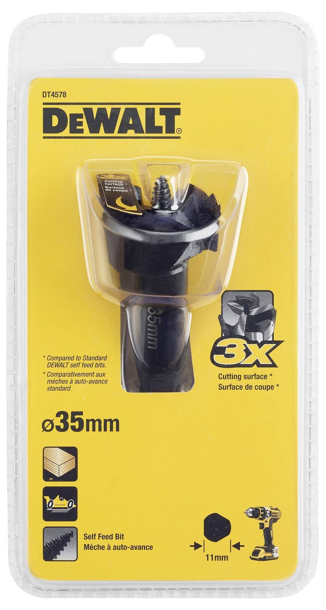 DEWALT DT4578-QZ Forstner bit 1 pc(s)