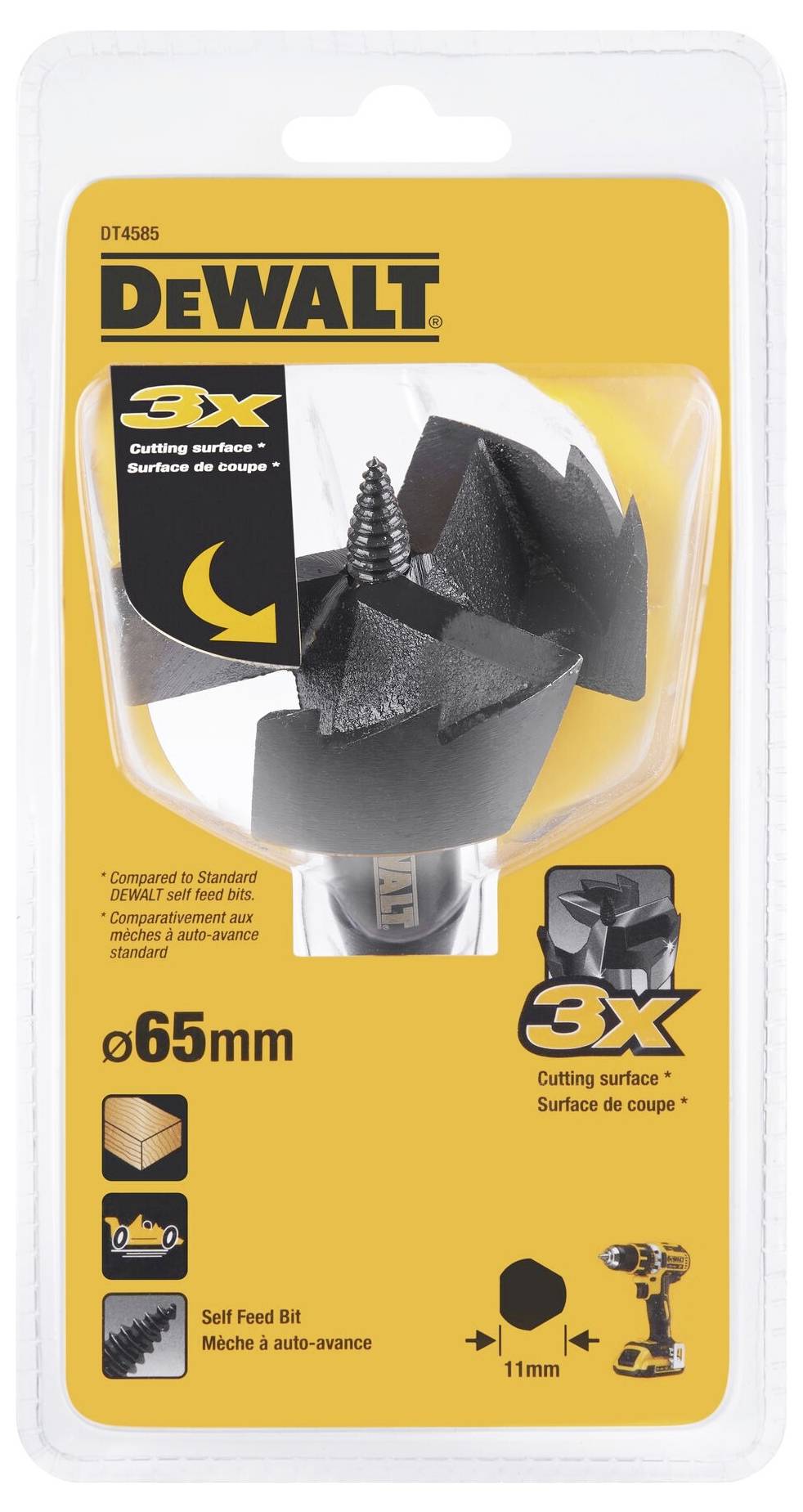 DEWALT DT4585-QZ Forstner bit 1 pc(s)