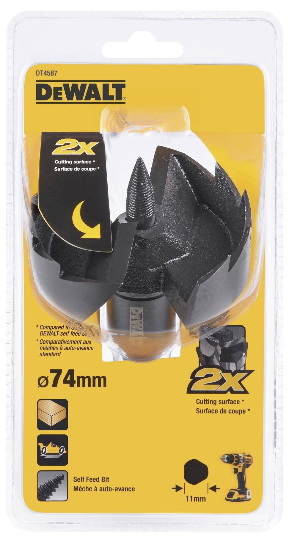 DEWALT DT4587-QZ Forstner bit 1 pc(s)