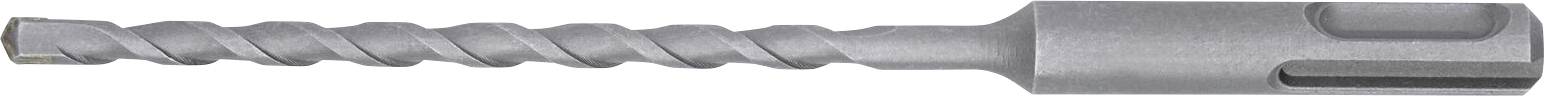 Drill bit with SDS fitting and spiral cutting edge, suitable for concrete work.