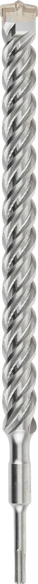 A silver metal spindle with spiral grooves, possibly a drill or part of a machine tool.