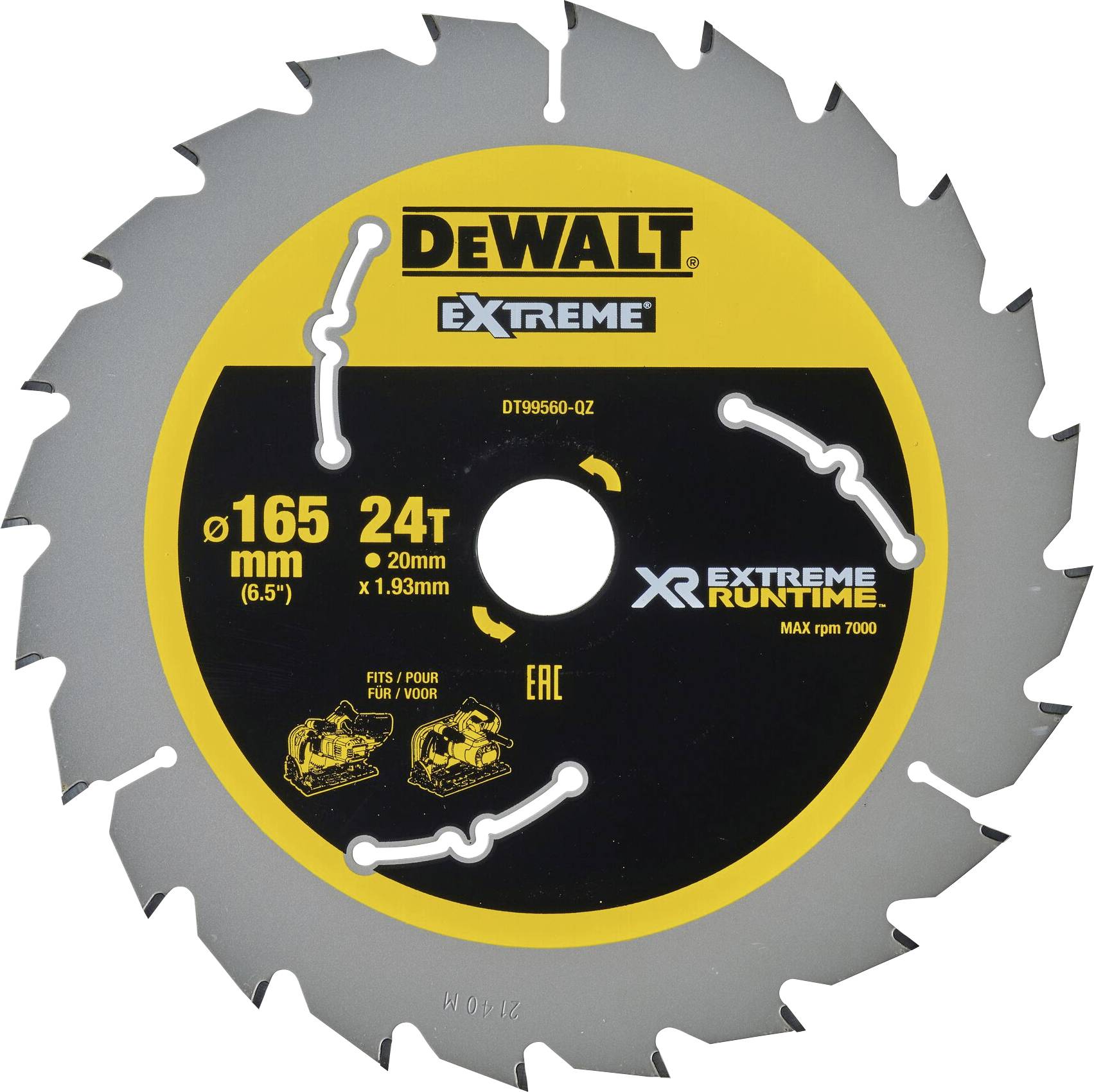 DEWALT DT99560-QZ Circular saw blade 1 pc(s)