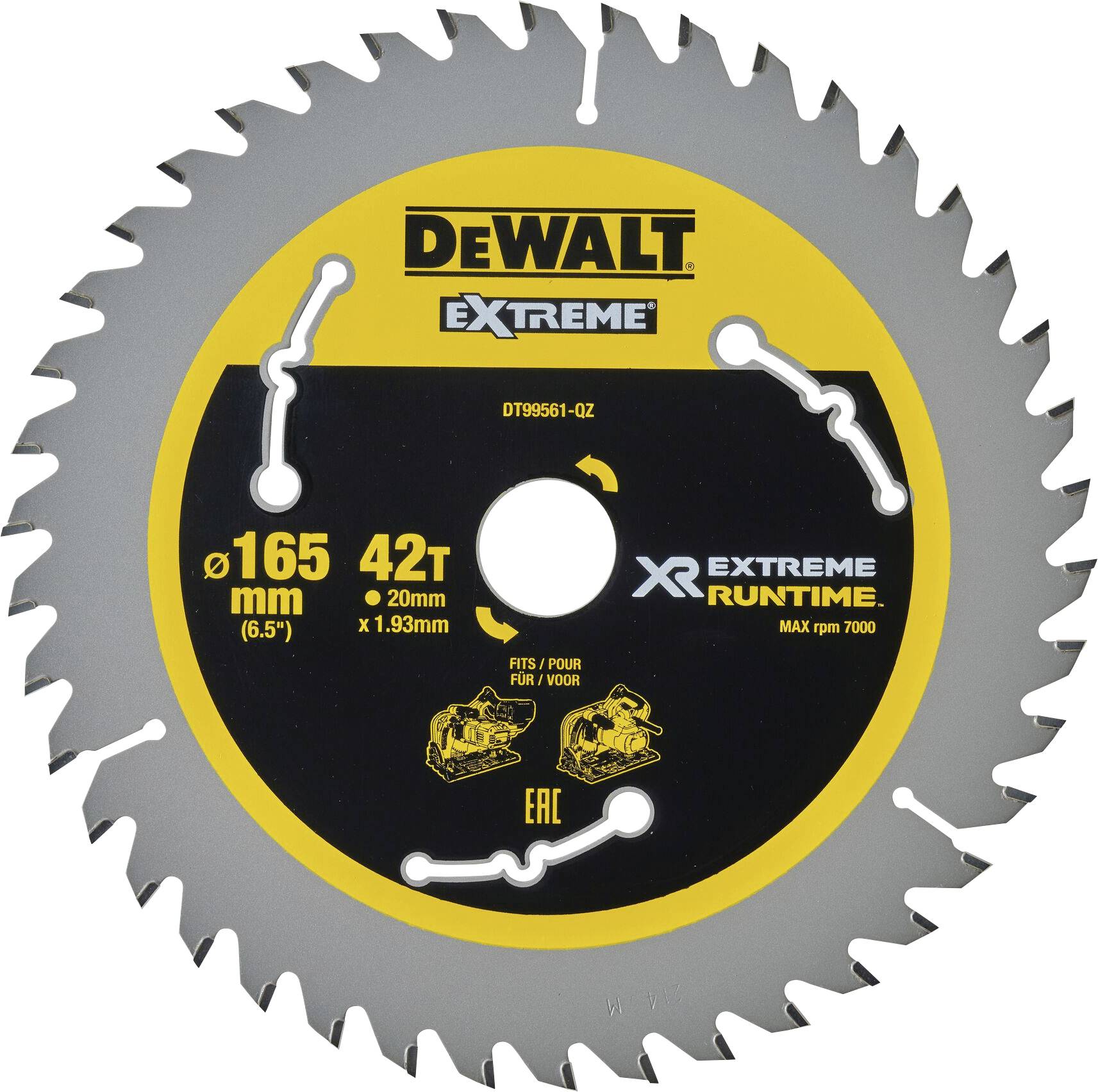 DEWALT DT99561-QZ Circular saw blade 1 pc(s)