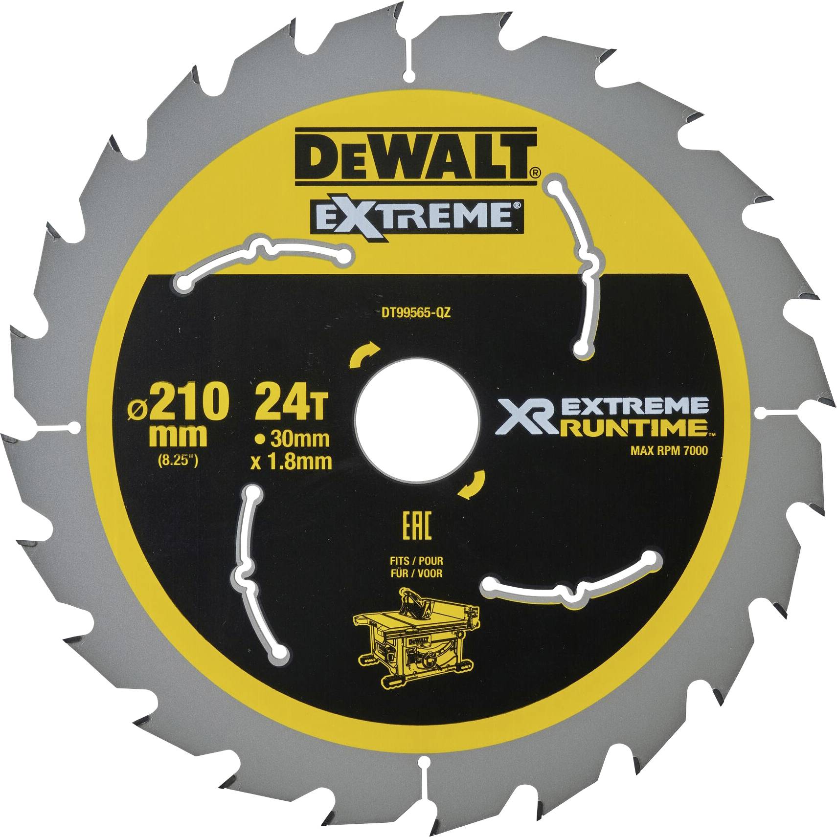 DEWALT DT99565-QZ Circular saw blade 1 pc(s)