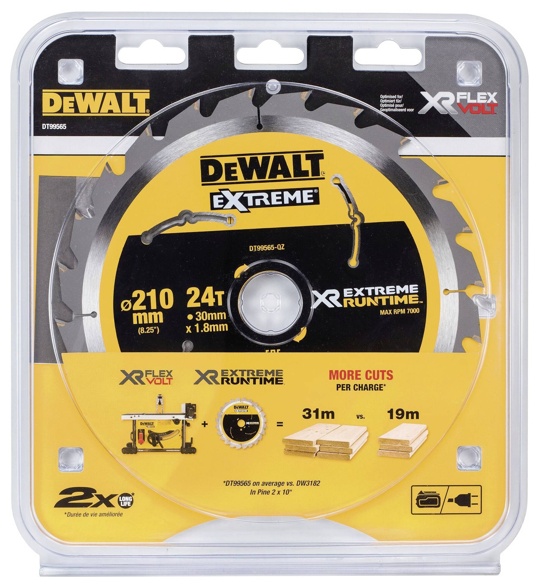 DEWALT DT99565-QZ Circular saw blade 1 pc(s)