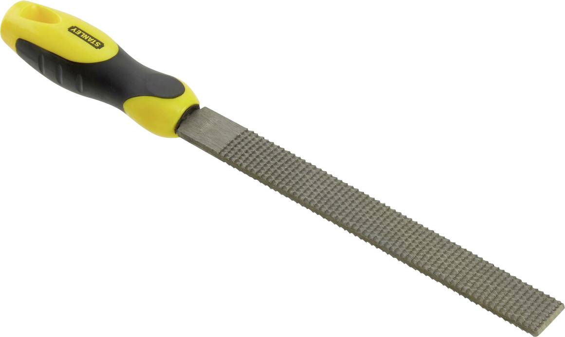 STANLEY 0-22-467 Flat rasp with handle, cut 2, 200 mm 1 pc(s)