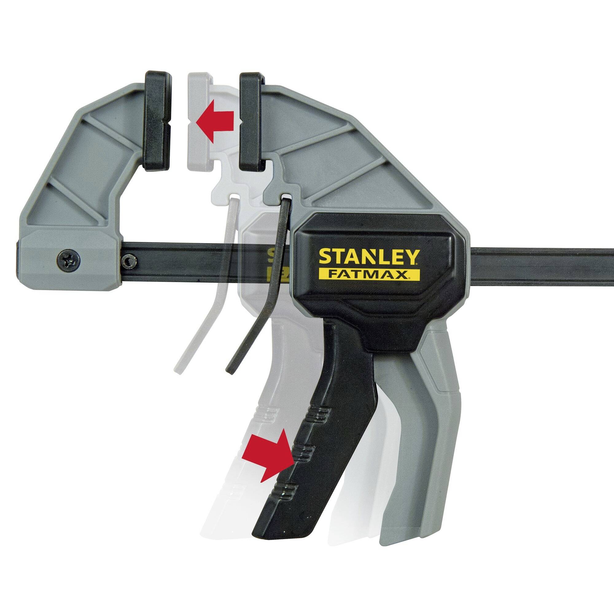 One-handed clamp FatMax medium, 150mm, 45 kg STANLEY FMHT0-83232