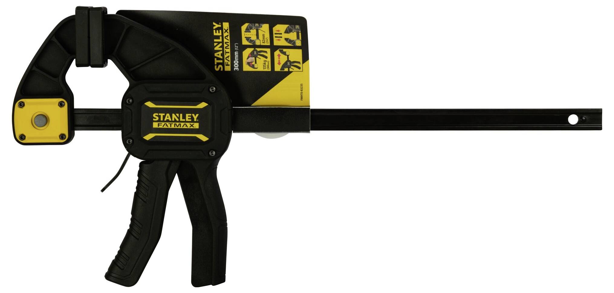 One-handed clamp FatMax large, 300mm, 135kg STANLEY FMHT0-83235