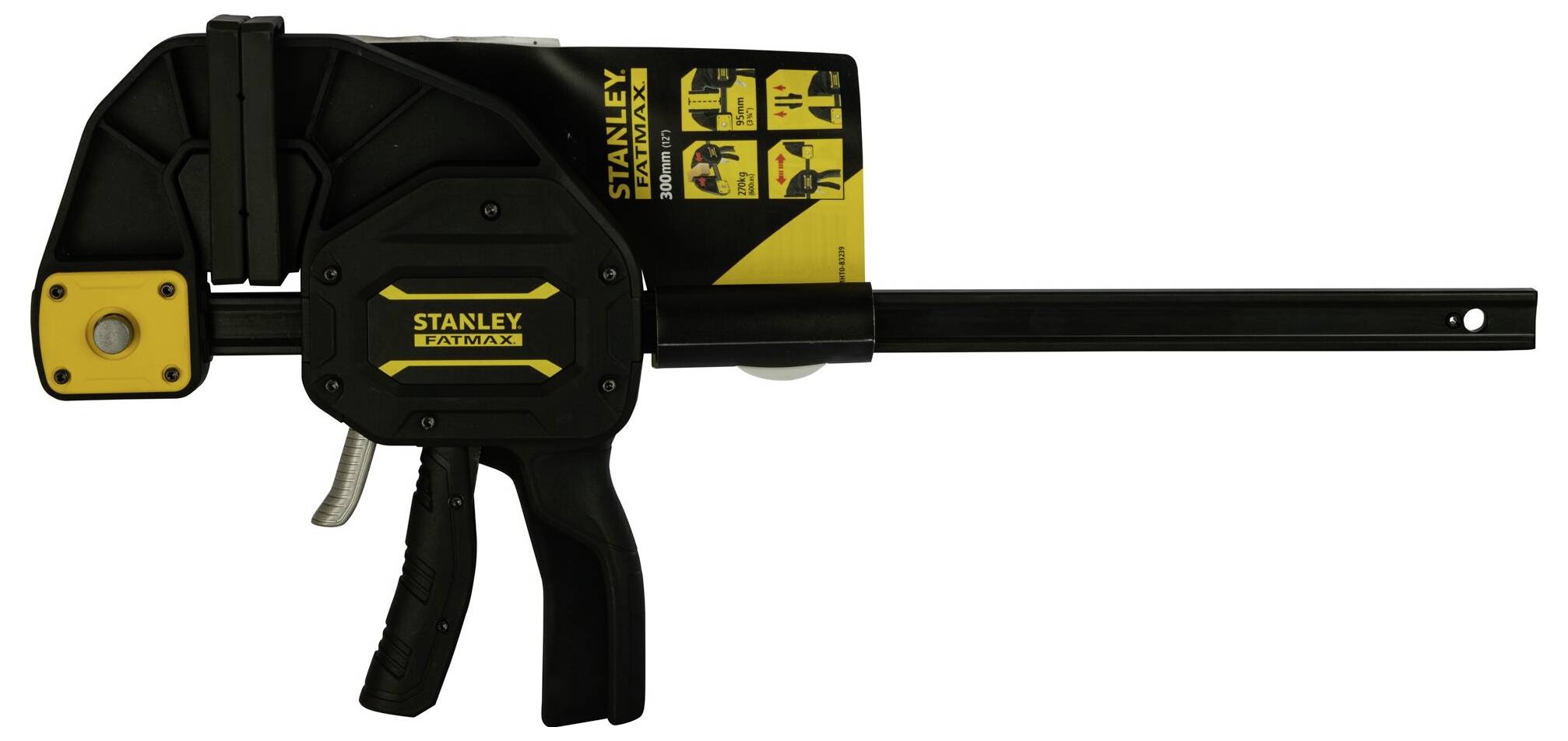 One-handed clamp FatMax XL, 300mm, 270kg STANLEY FMHT0-83239