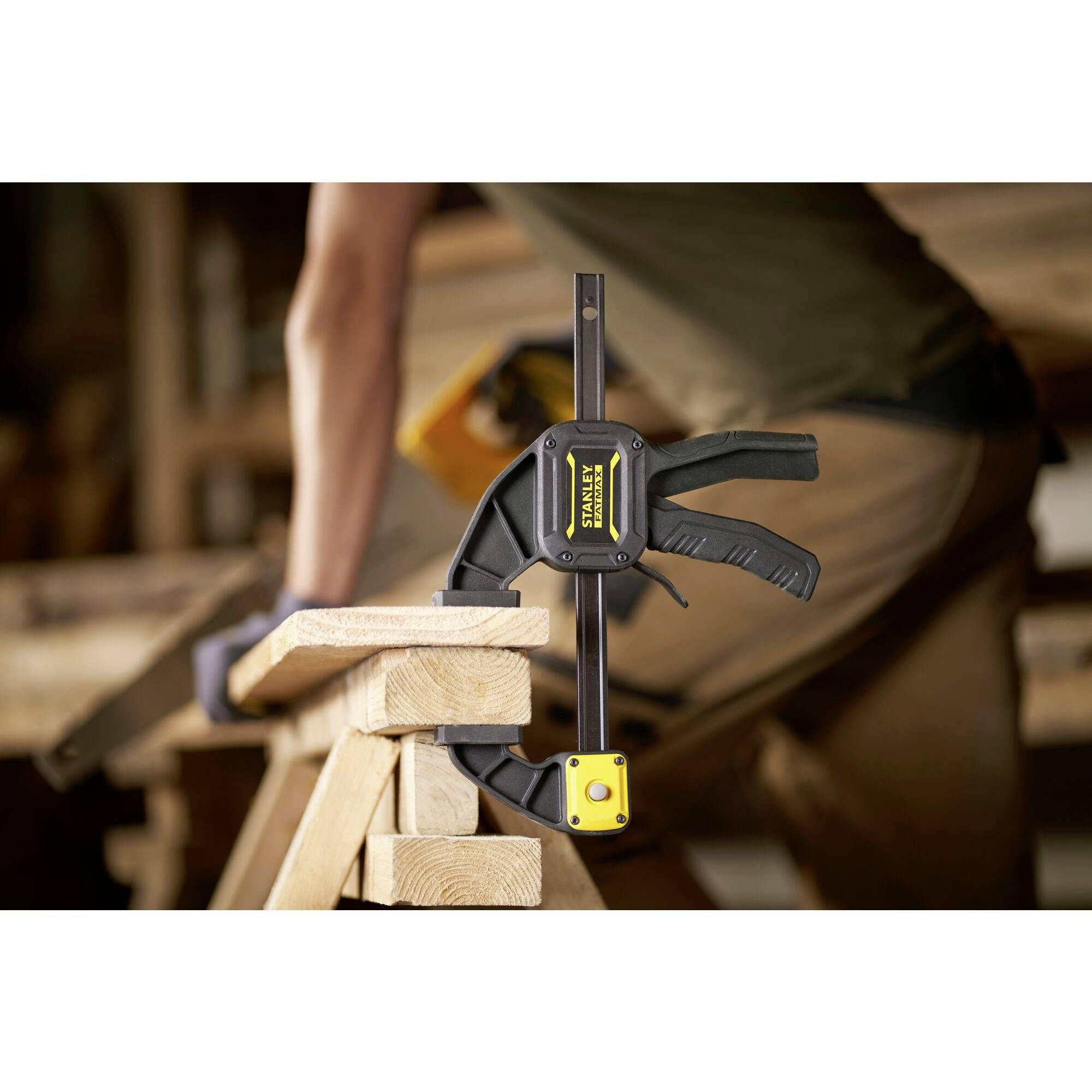 One-handed clamp FatMax large, 150mm, 135kg STANLEY FMHT0-83234