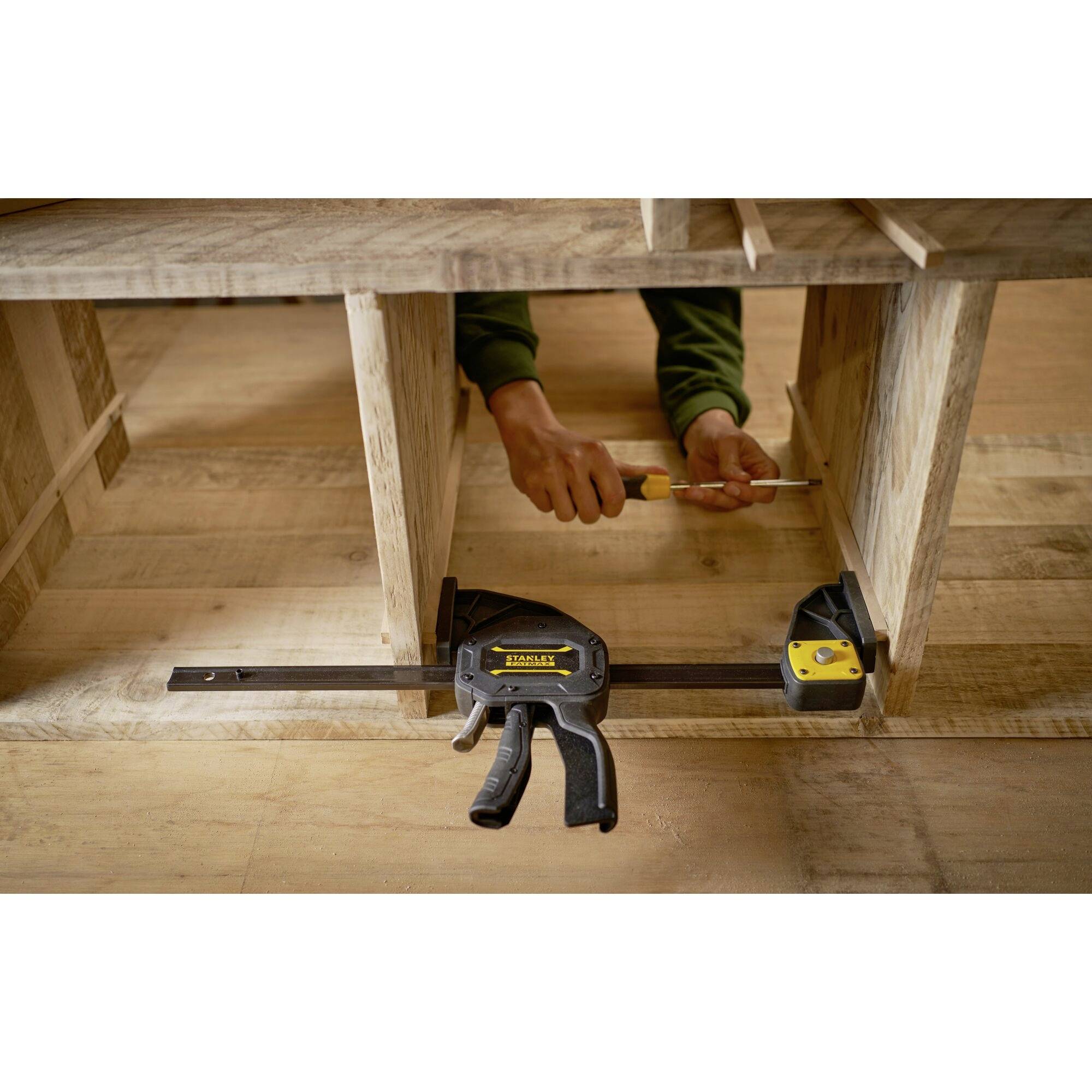 One-handed clamp FatMax large, 150mm, 135kg STANLEY FMHT0-83234