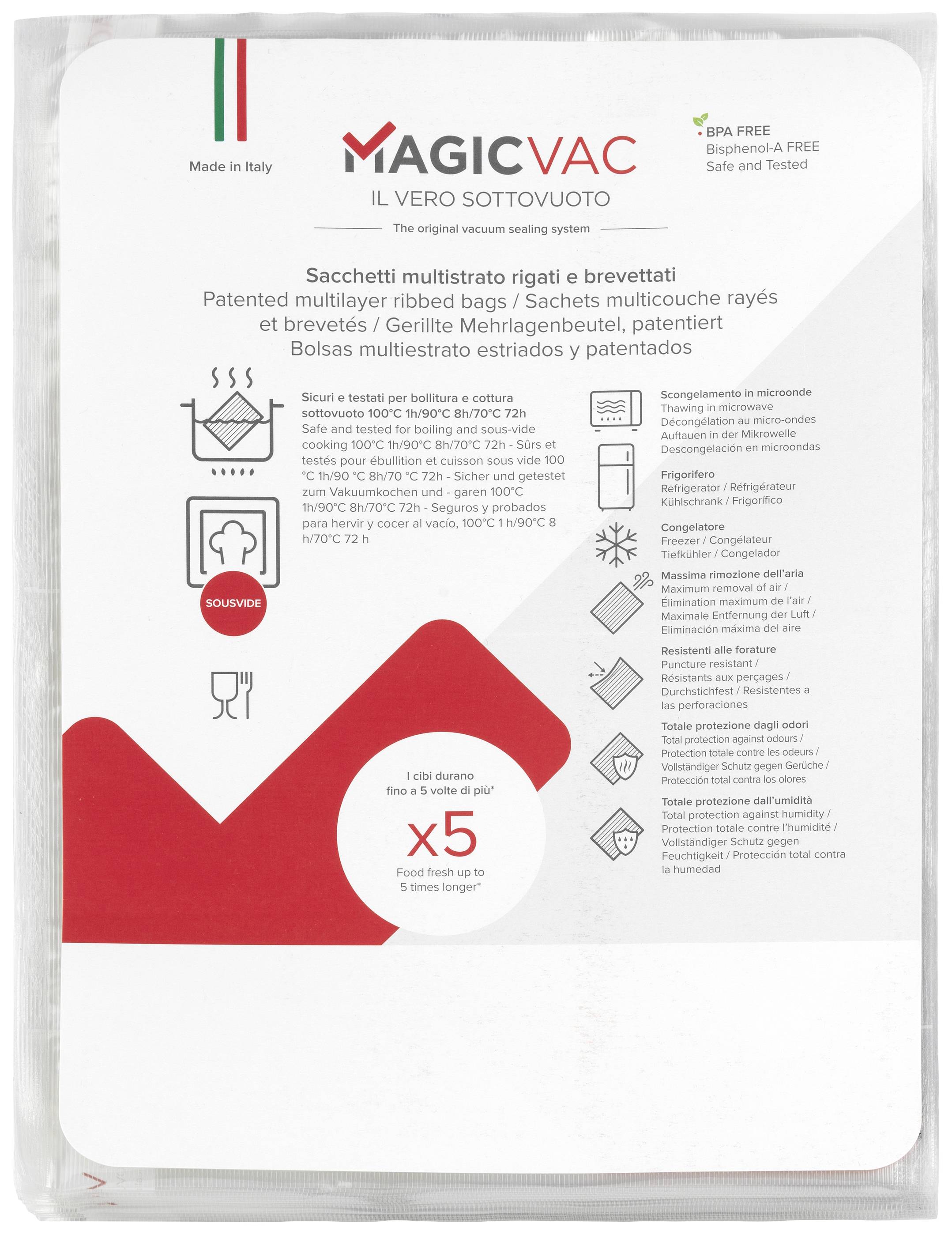 Magic Vac ACO1036 Vacuum seal bag (W x H) 30 cm x 40 cm