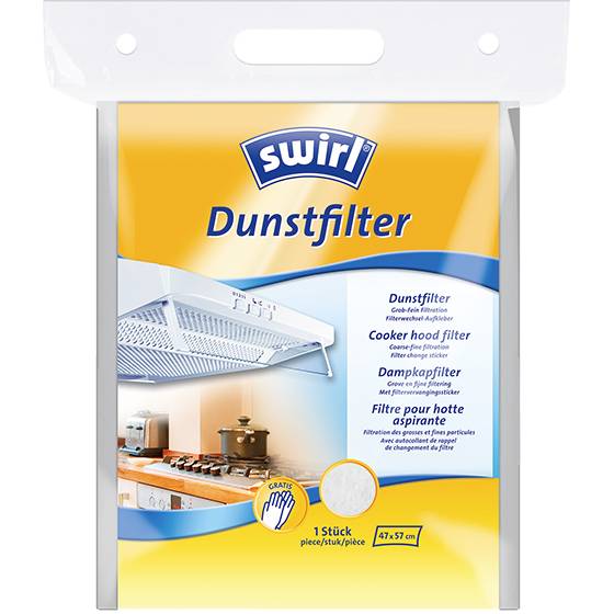 Swirl 221981 Extractor hood replacement filter 1 pc(s)