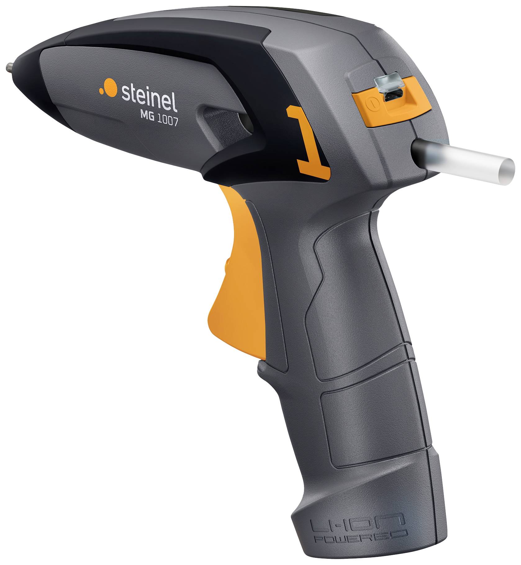 Steinel Mobileglue 1007 Cordless glue gun incl. charger, incl. charging cable, incl. battery level indicator, Eco mode 7 mm 30