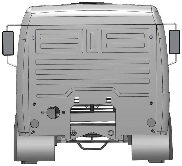 WEDICO-models 2500-W MB SK weiß Cabin 1 pc(s)