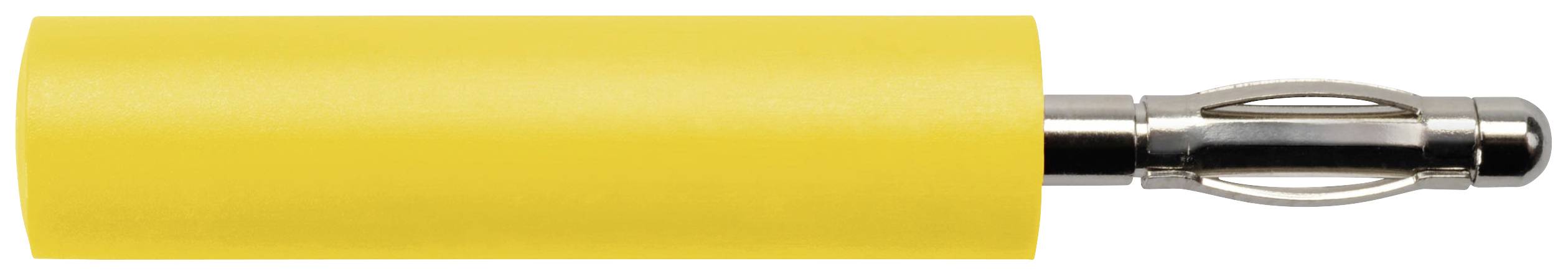Schützinger Adapter Pin diameter: 4 mm Yellow